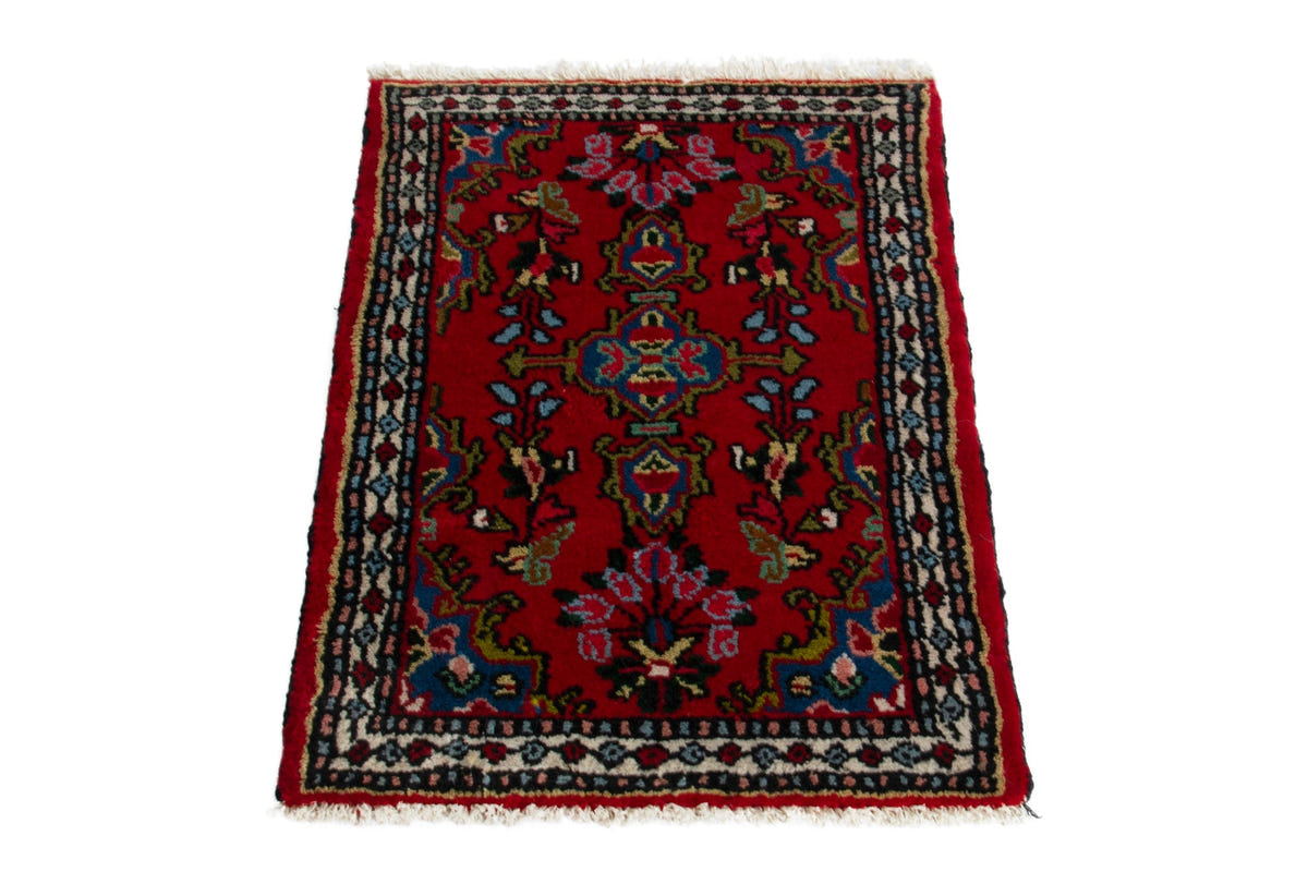 4174, Persian Hamadan Mini Rug