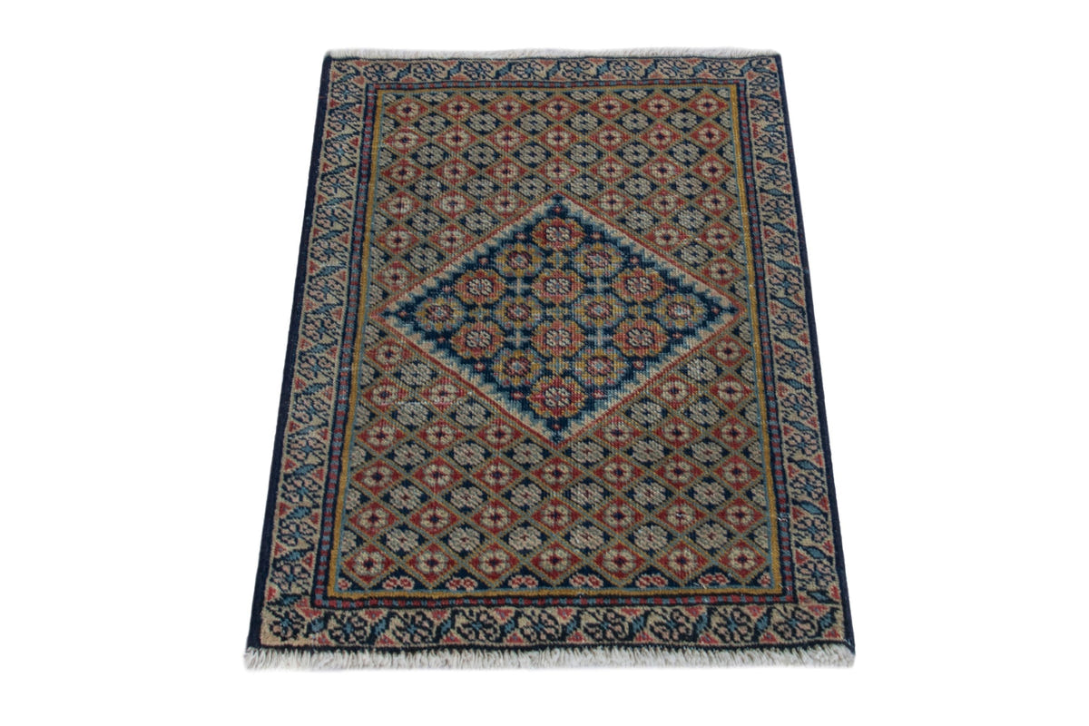 4180, Persian Ardabil Mini Rug