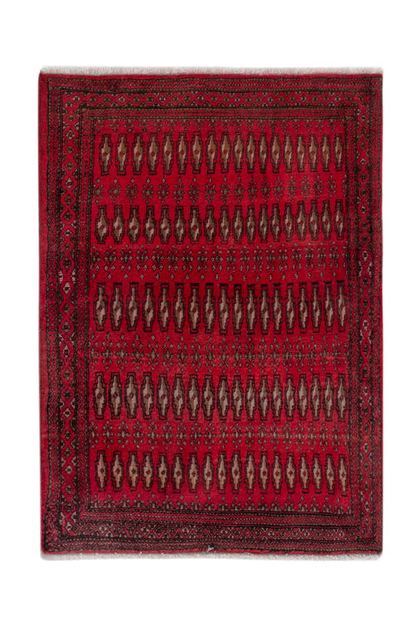 4182, Persian Torkaman Mini Rug