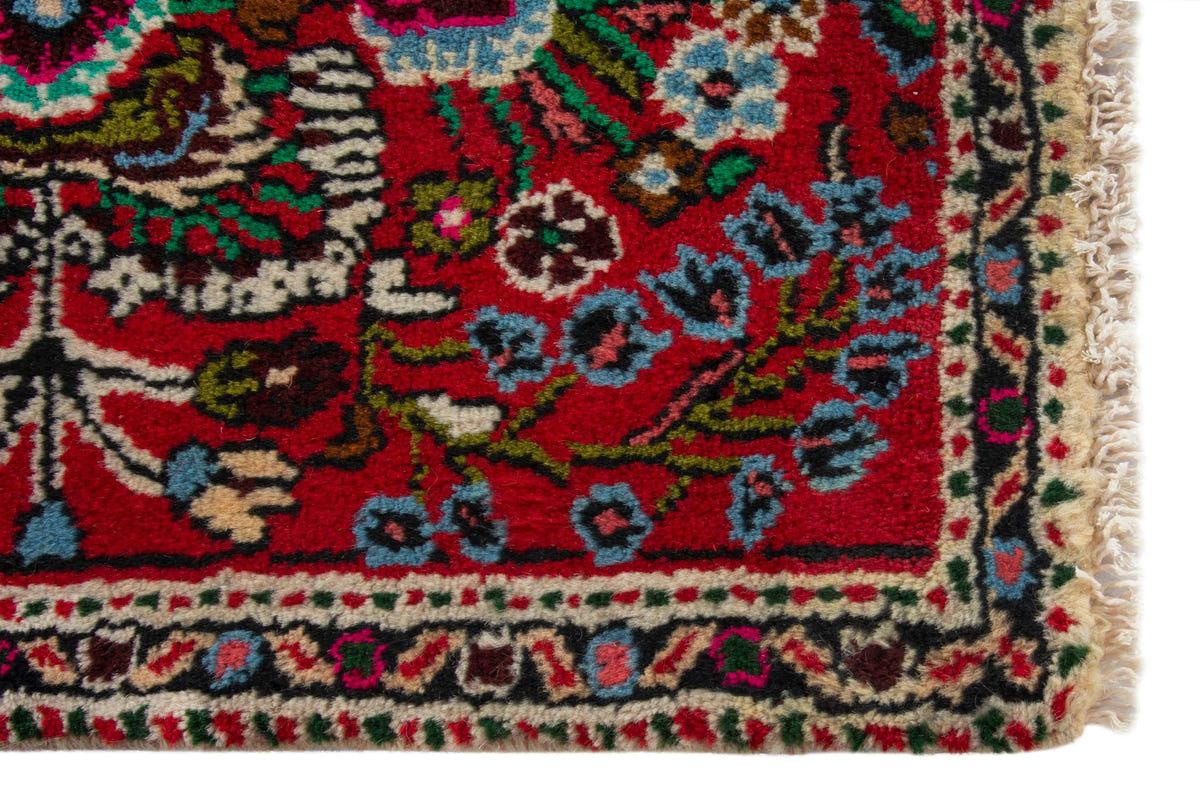 4196, Persian Hamadan Mini Rug