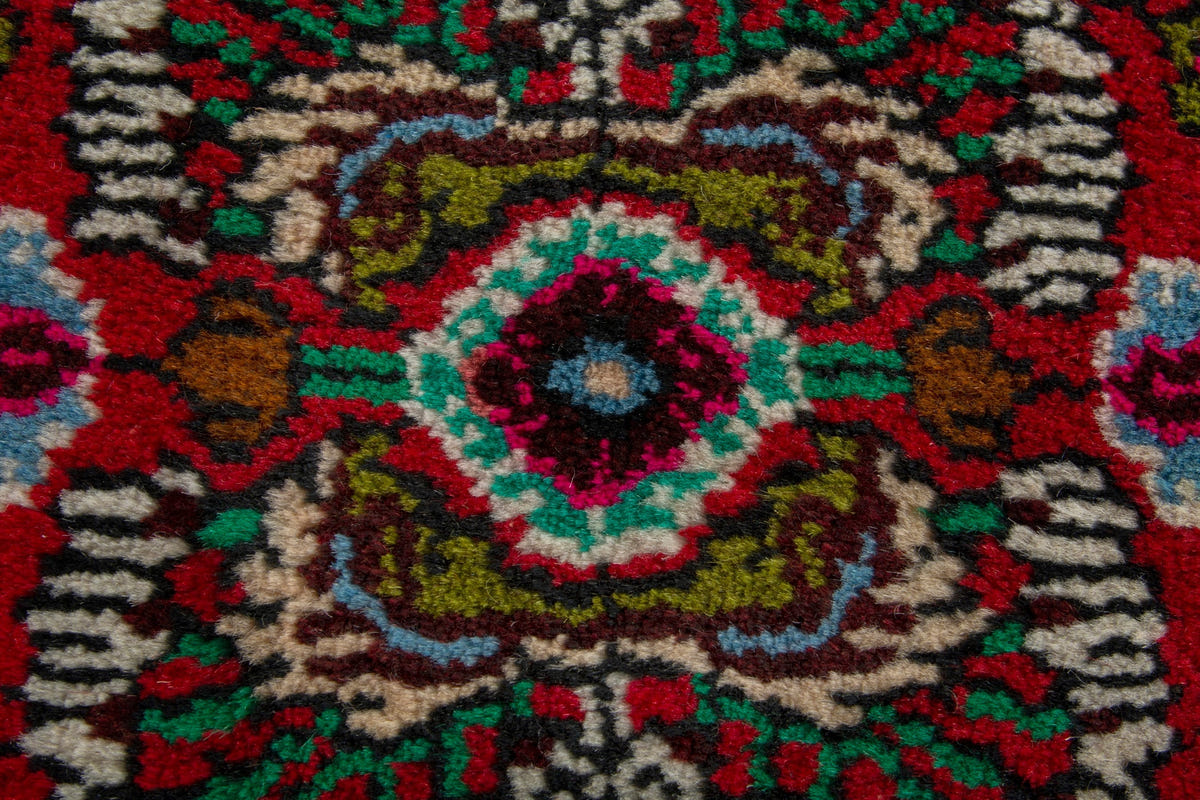 4196, Persian Hamadan Mini Rug
