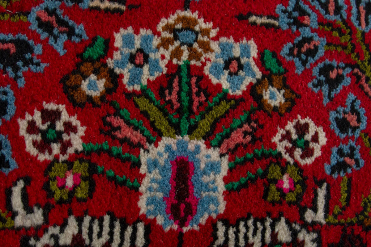 4196, Persian Hamadan Mini Rug