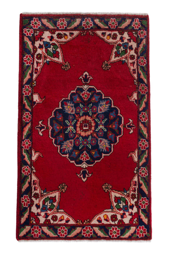 4197, Persian Tabriz Mini Rug