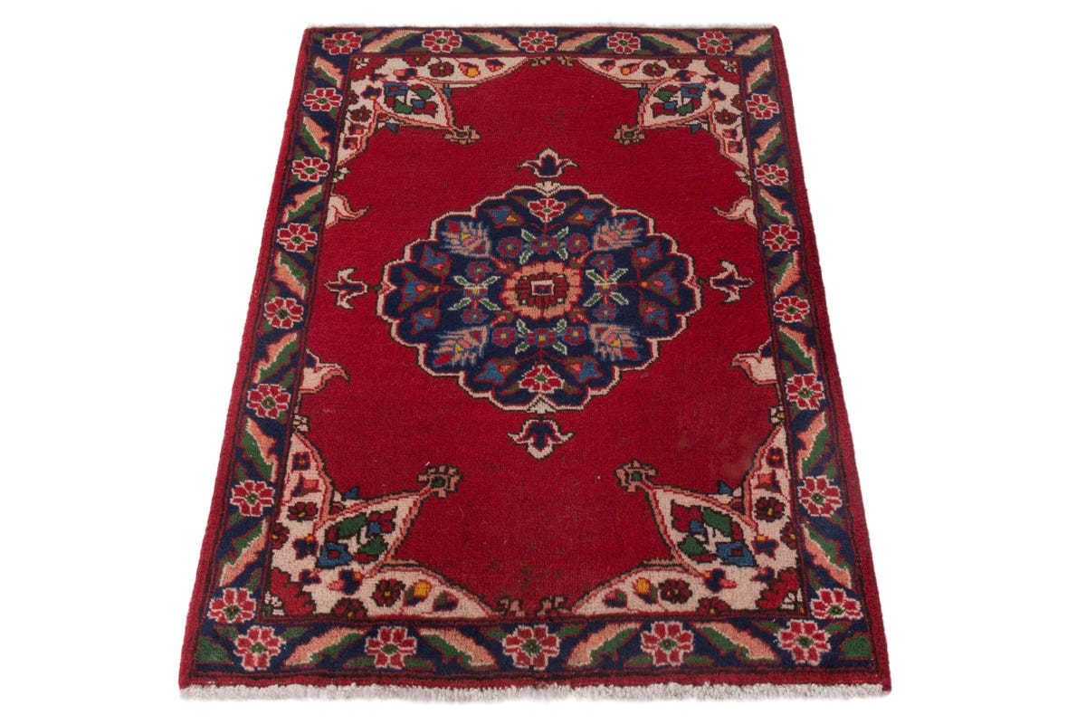 4197, Persian Tabriz Mini Rug