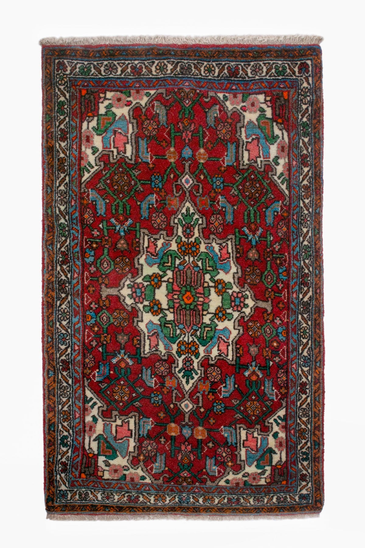 4199, Persian Bijar Mini Rug