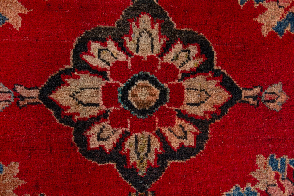 4202, Persian Hamadan Mini Rug