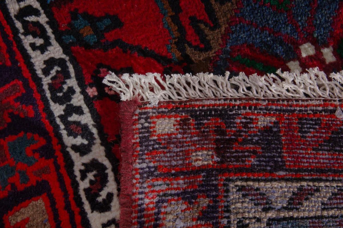 4203, Persian Hamadan Mini Rug