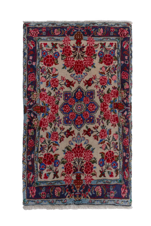 4204, Persian Bijar Mini Rug