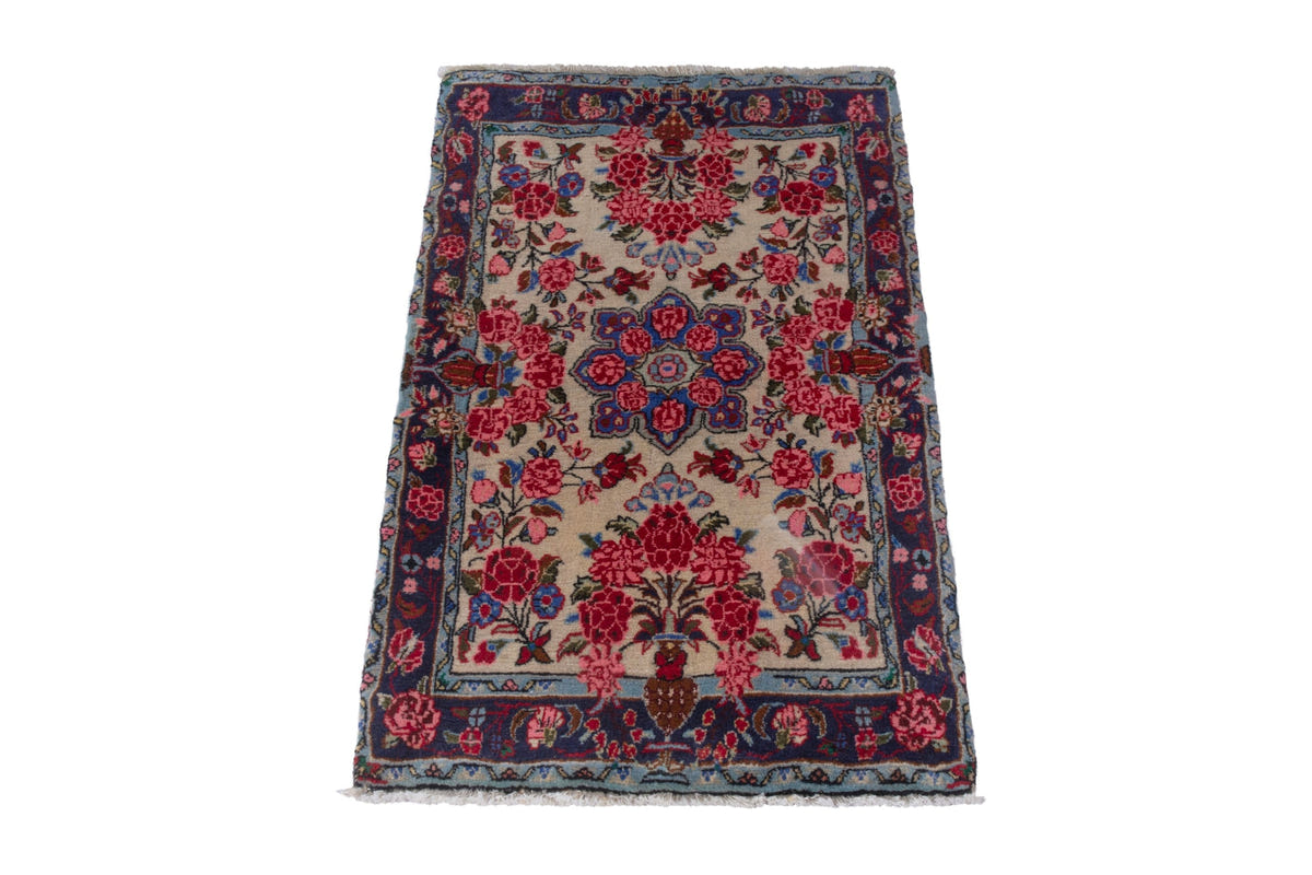 4204, Persian Bijar Mini Rug