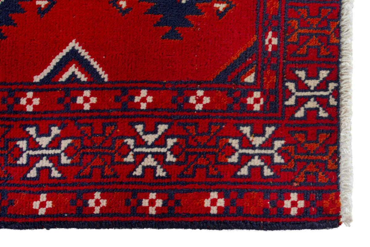 4205, Persian Torkaman Mini Rug