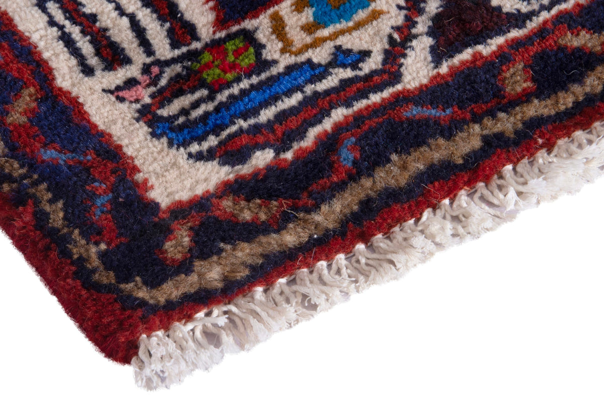 4207, Persian Hamadan Mini Rug