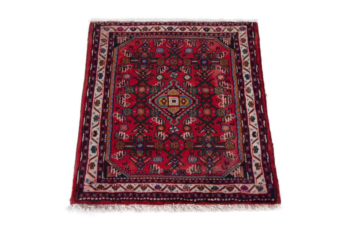 4215, Persian Hamadan Mini Rug