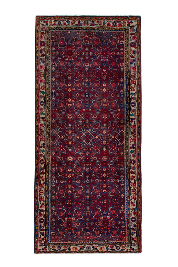 4227, Persian Hamadan Runner Rug