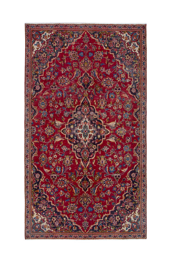 4251, Persian Kashan Area Rug