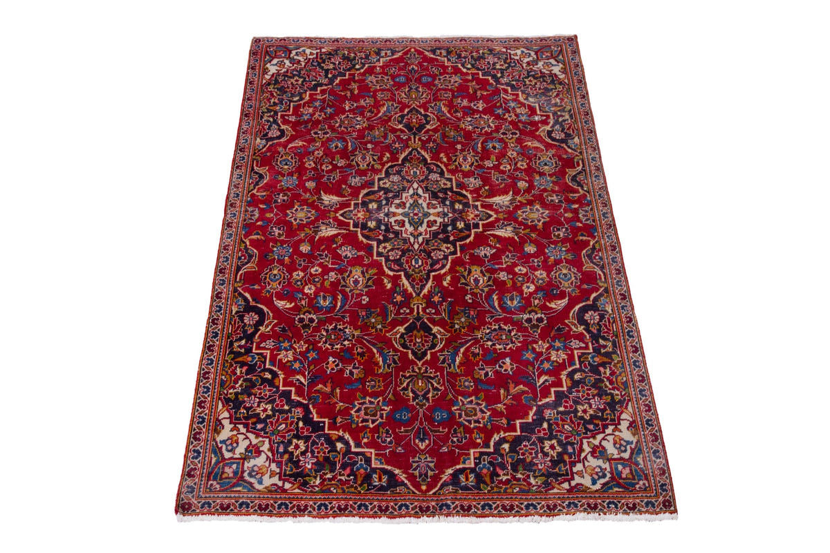 4251, Persian Kashan Area Rug