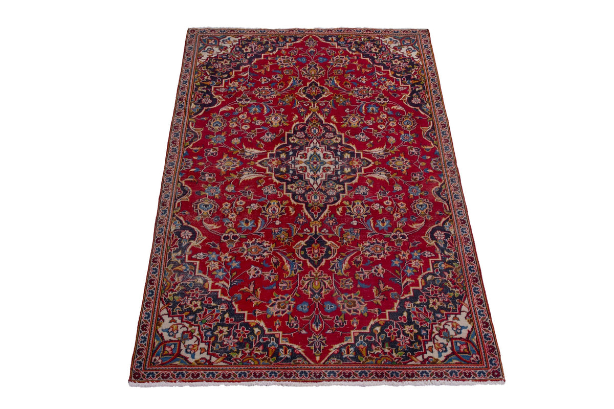 4251, Persian Kashan Area Rug