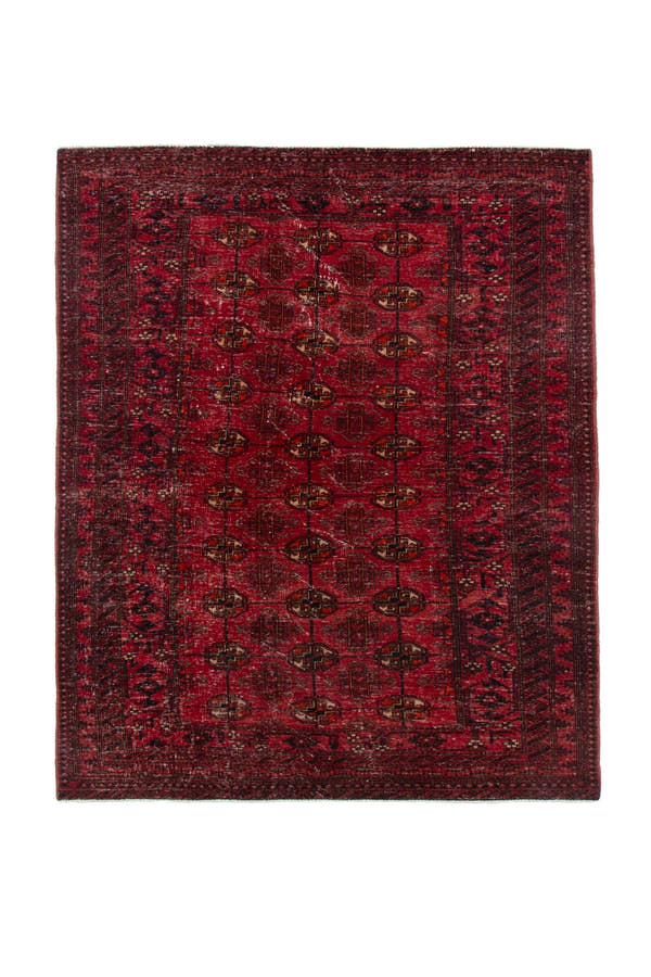 4252, Persian Torkaman Area Rug