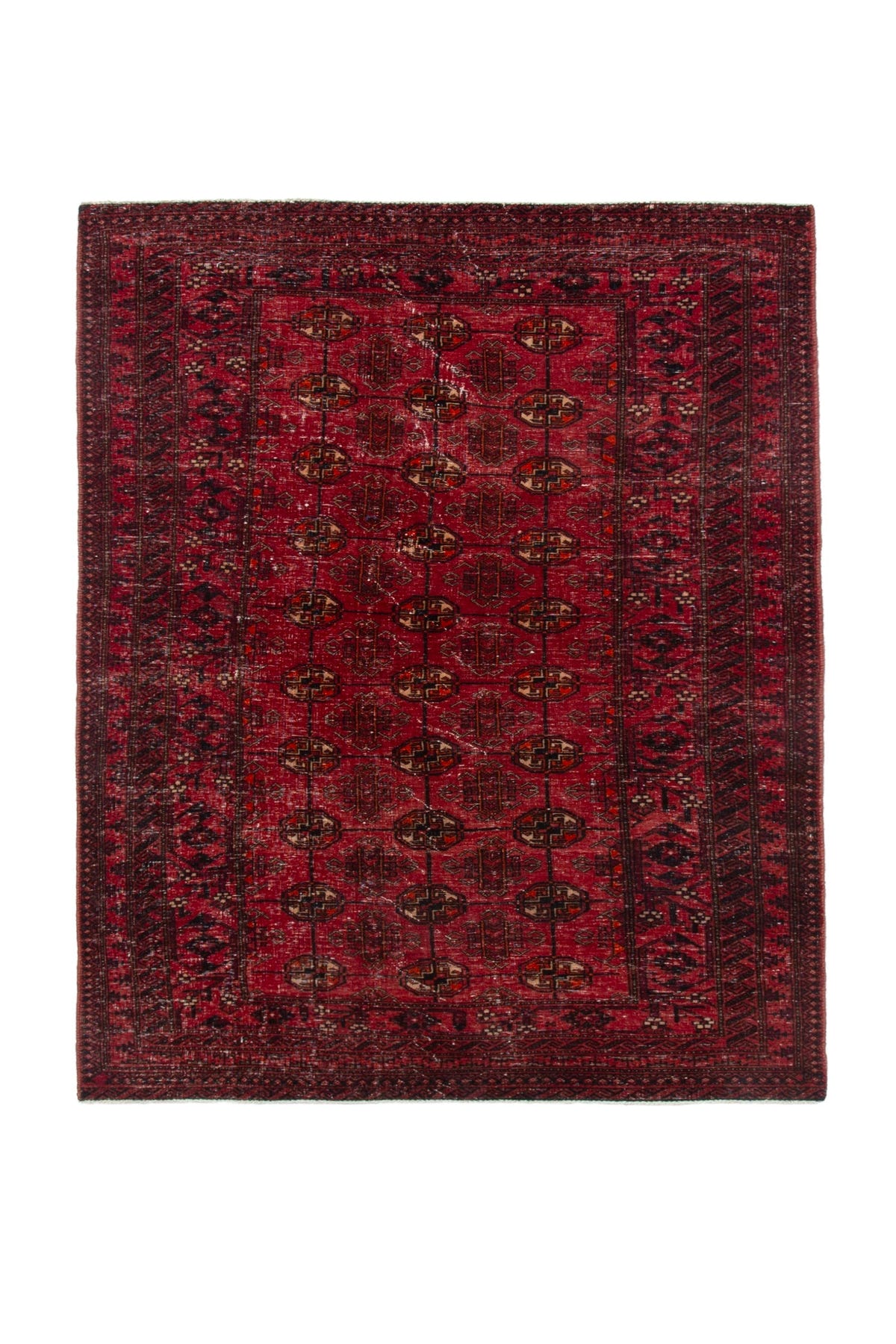 4252, Persian Torkaman Area Rug