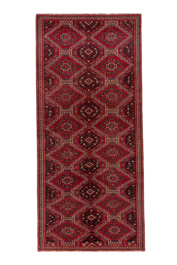 4256, Persian Ghoochan Runner Rug