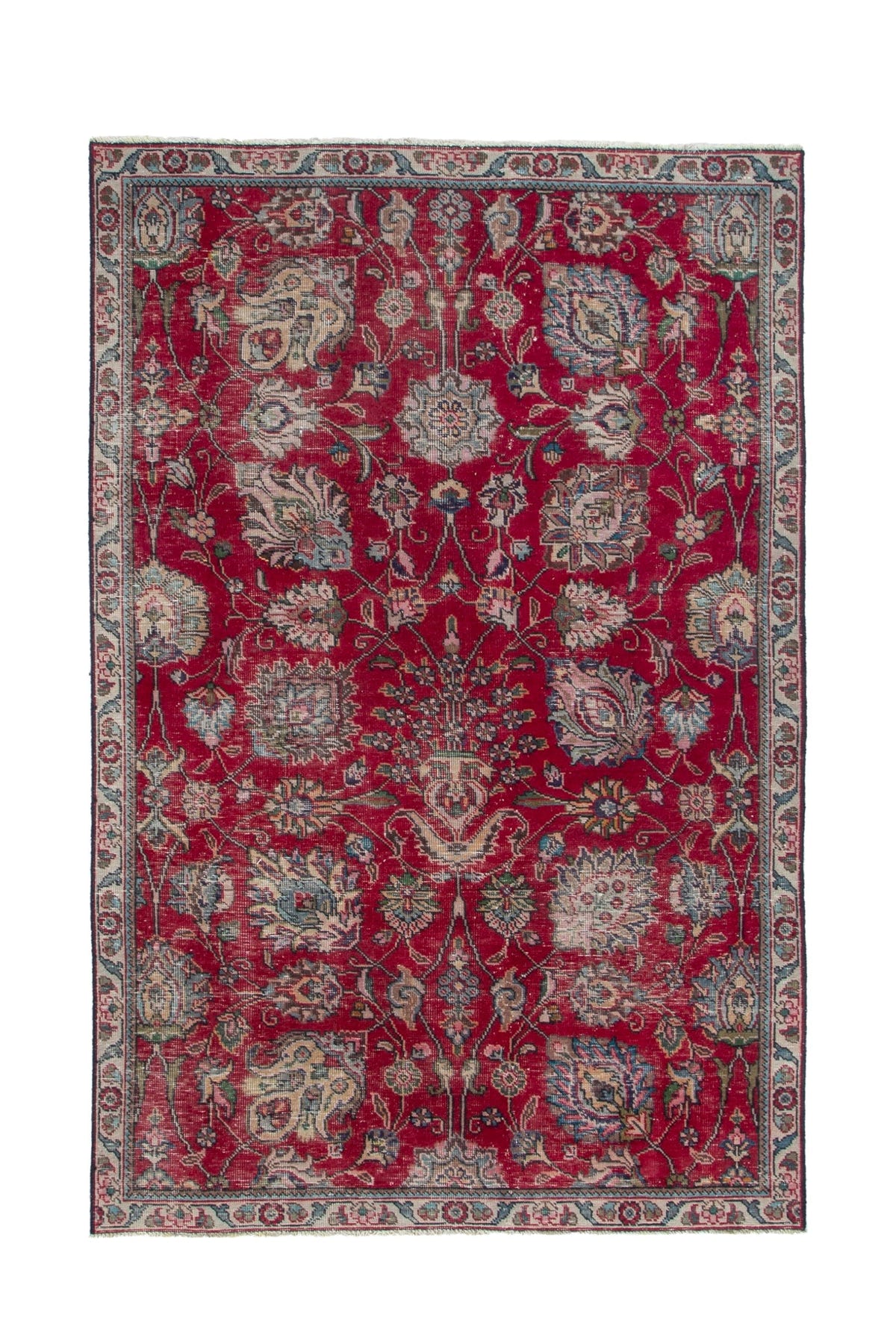 4273, Persian Tabriz Area Rug