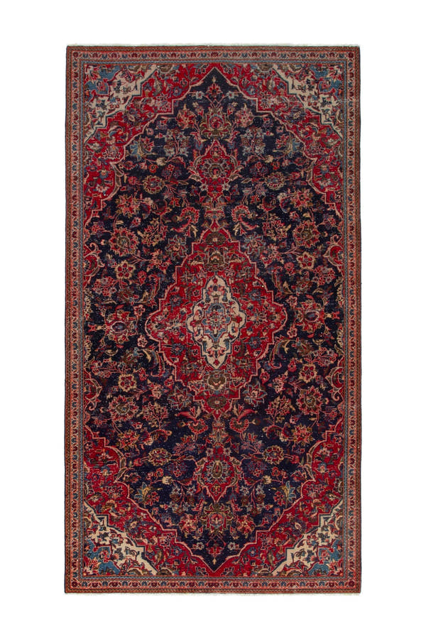 4275, Persian Kashan Area Rug