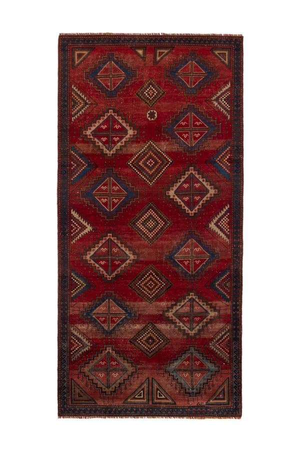 4282, Persian Ghoochan Runner Rug