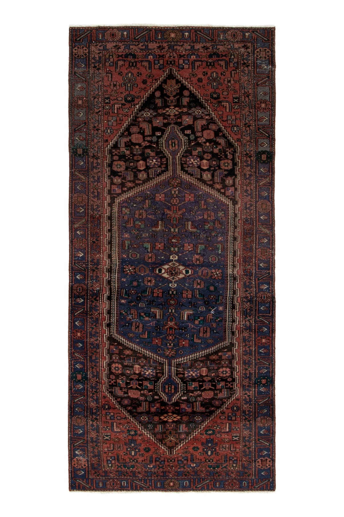 4285, Persian Zanjan Runner Rug