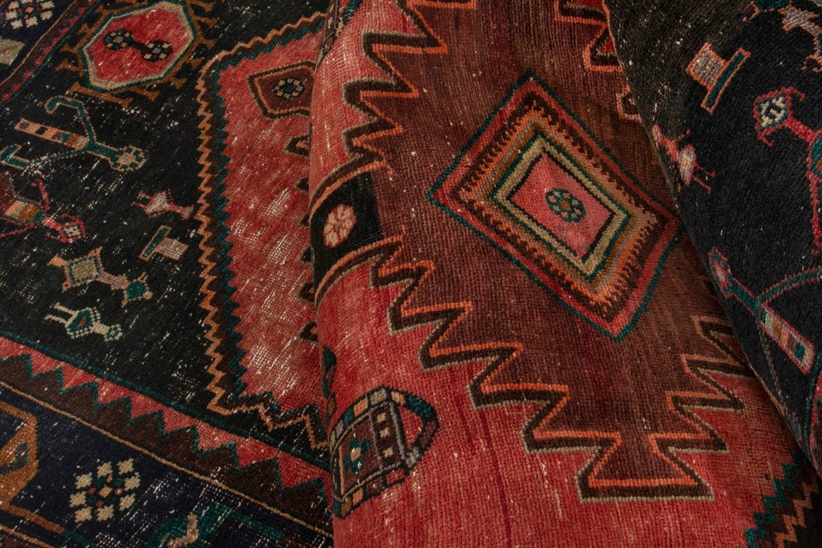 4299, Persian Hamadan Runner Rug