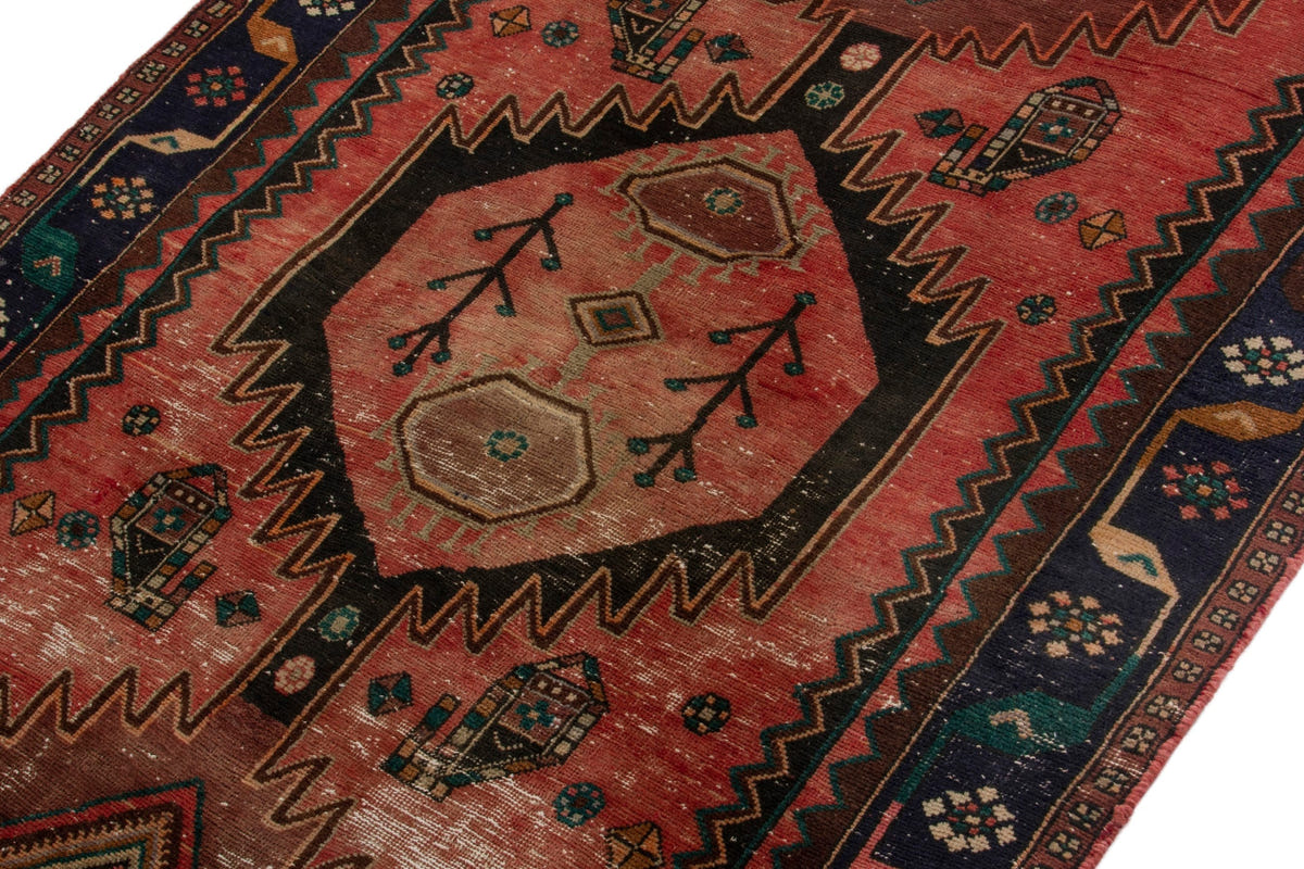 4299, Persian Hamadan Runner Rug