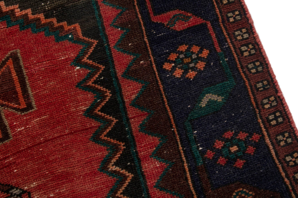 4299, Persian Hamadan Runner Rug