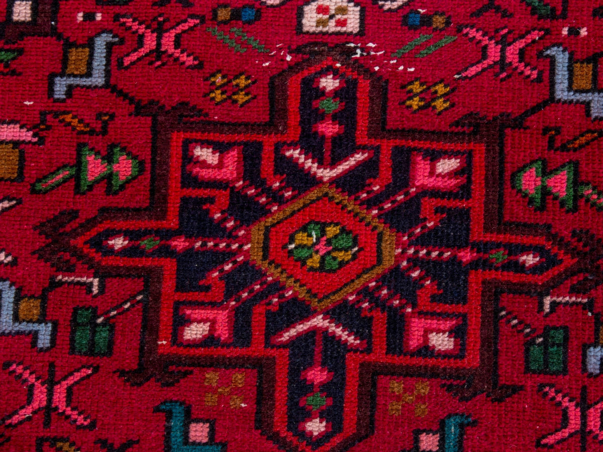 4313, Persian Gharajeh Runner Rug