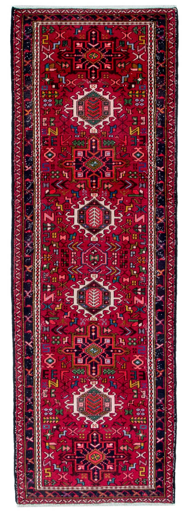 4313, Persian Gharajeh Runner Rug