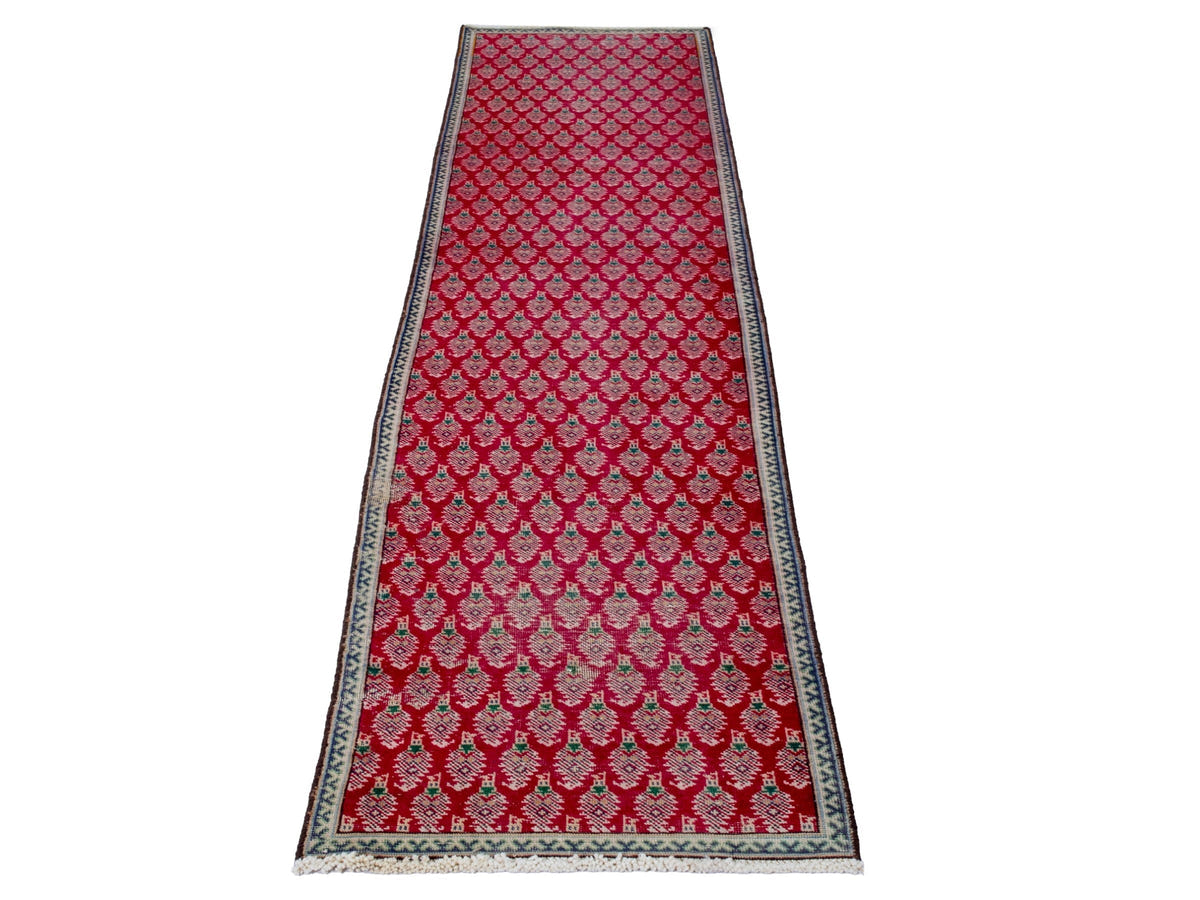 4314, Persian Tabriz Runner Rug