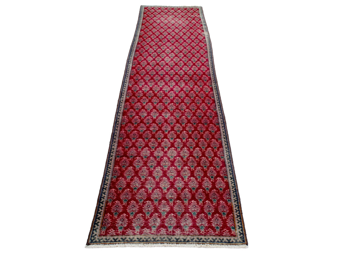 4314, Persian Tabriz Runner Rug