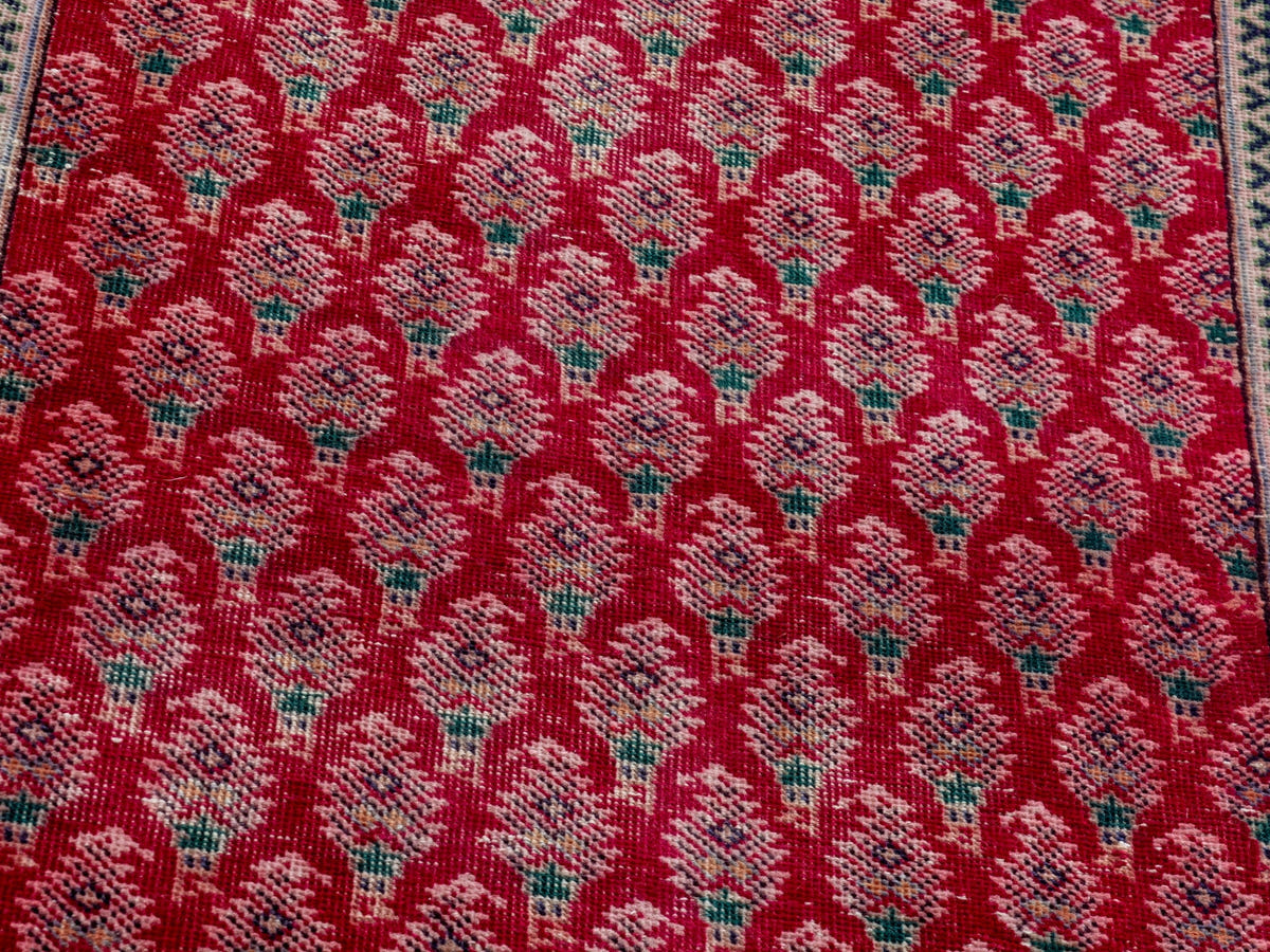 4314, Persian Tabriz Runner Rug