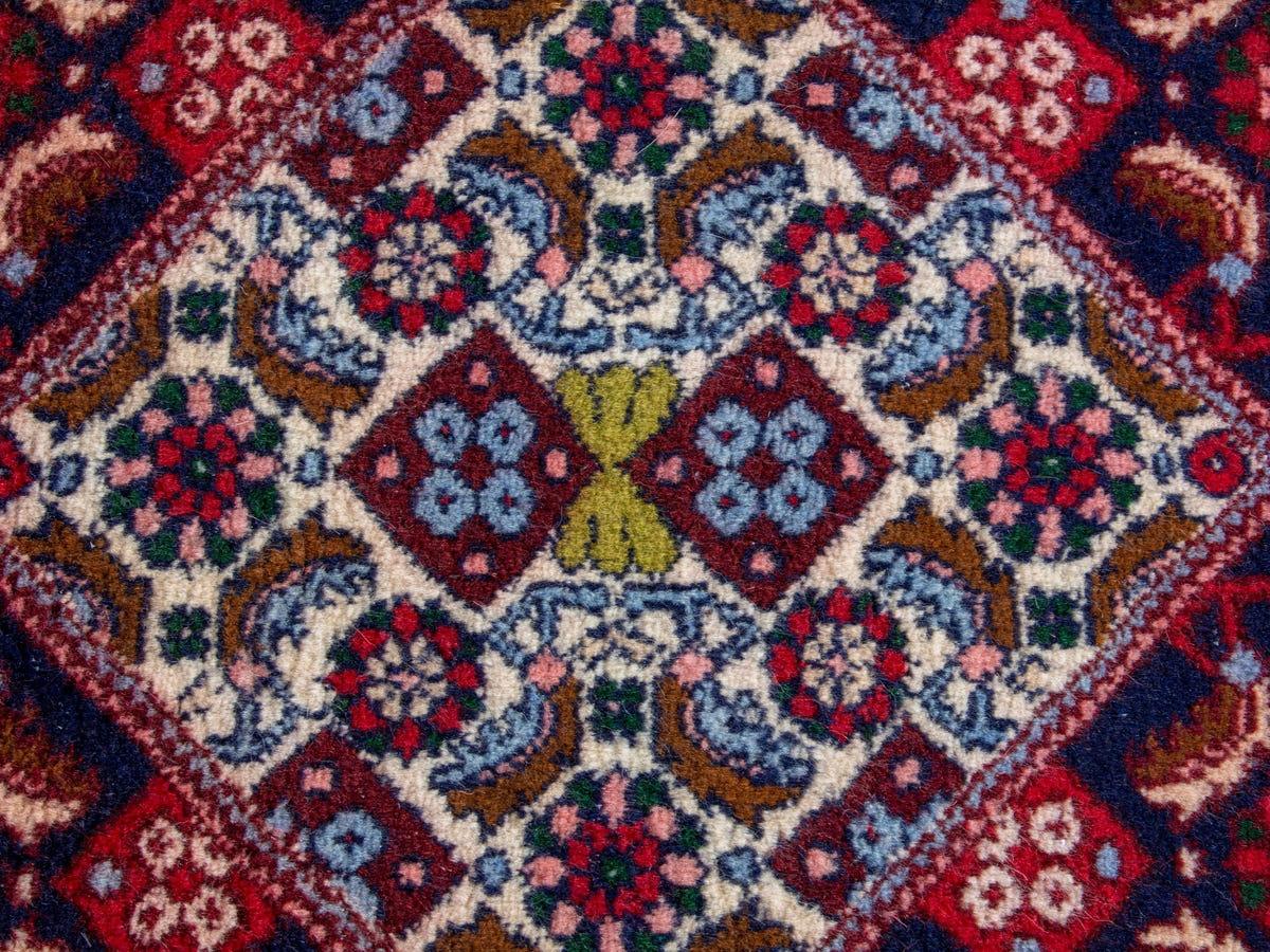 4316, Persian Sanandaj Runner Rug