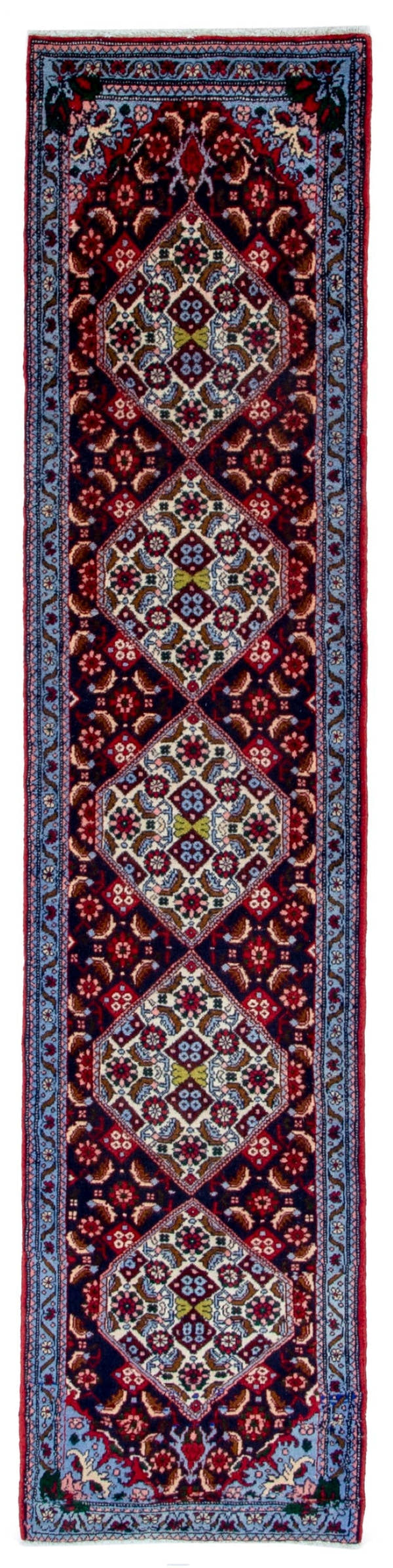 4316, Persian Sanandaj Runner Rug