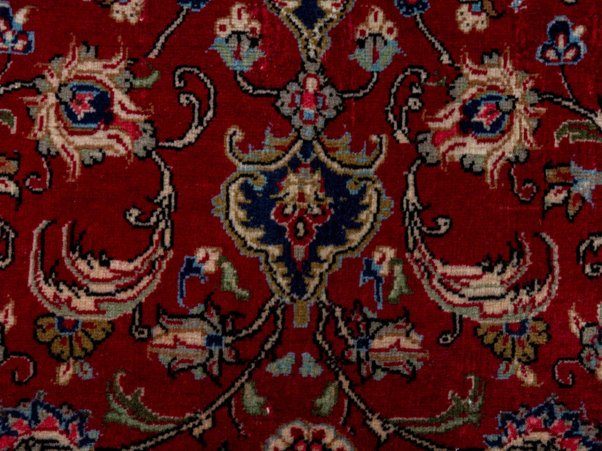4317, Persian Qom Runner Rug