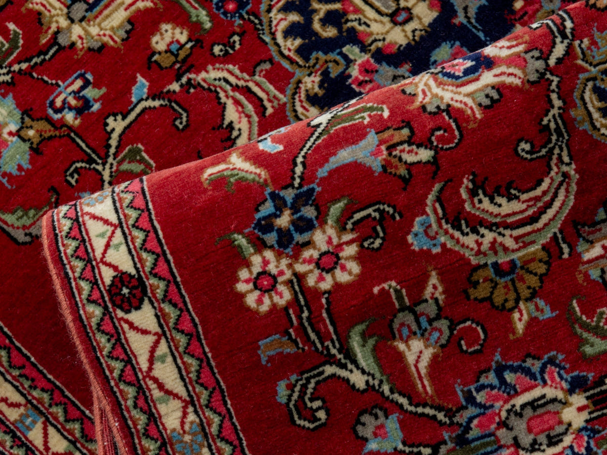 4317, Persian Qom Runner Rug