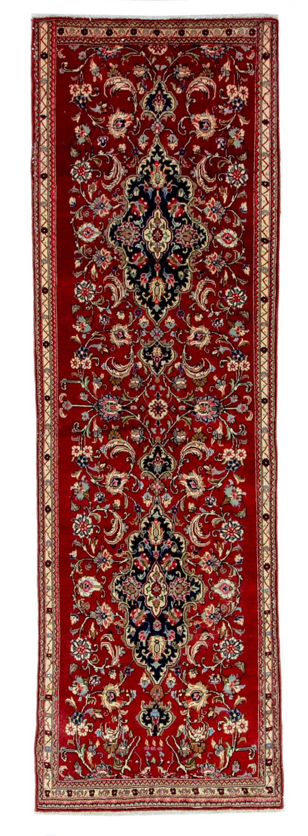 4317, Persian Qom Runner Rug