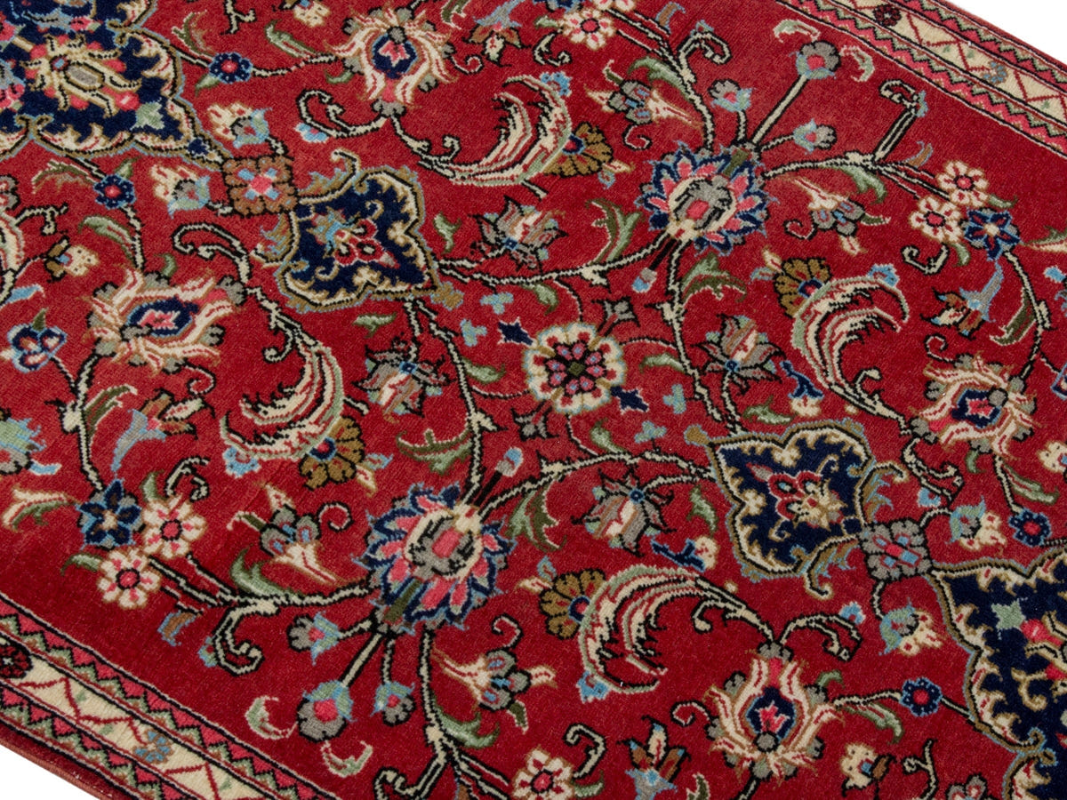 4317, Persian Qom Runner Rug