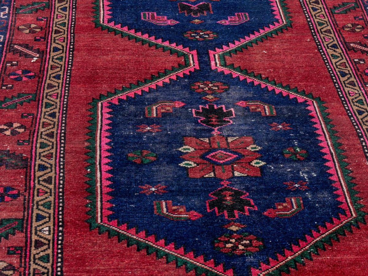 4327, Persian Kashan Runner Rug