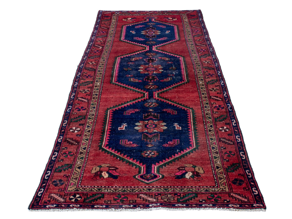 4327, Persian Kashan Runner Rug