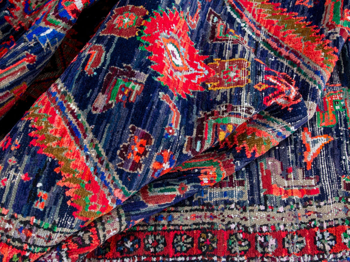 4336, Persian Hamadan Runner Rug