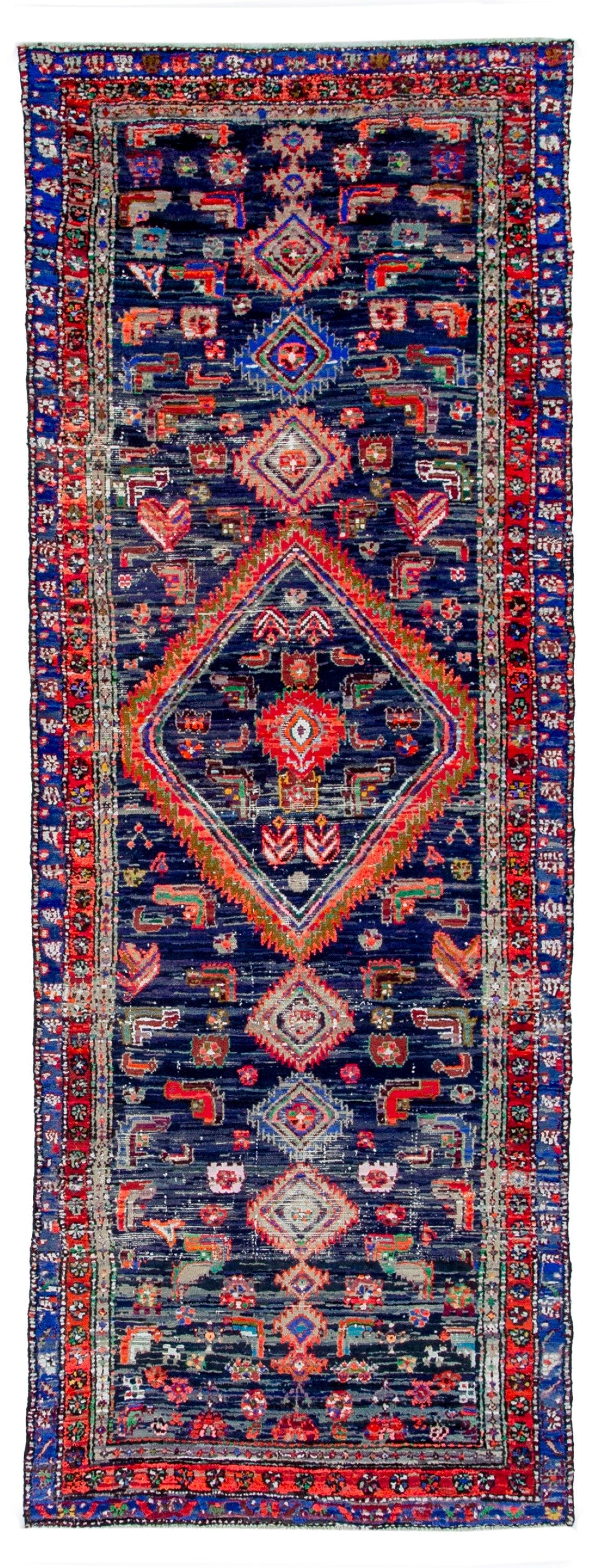 4336, Persian Hamadan Runner Rug
