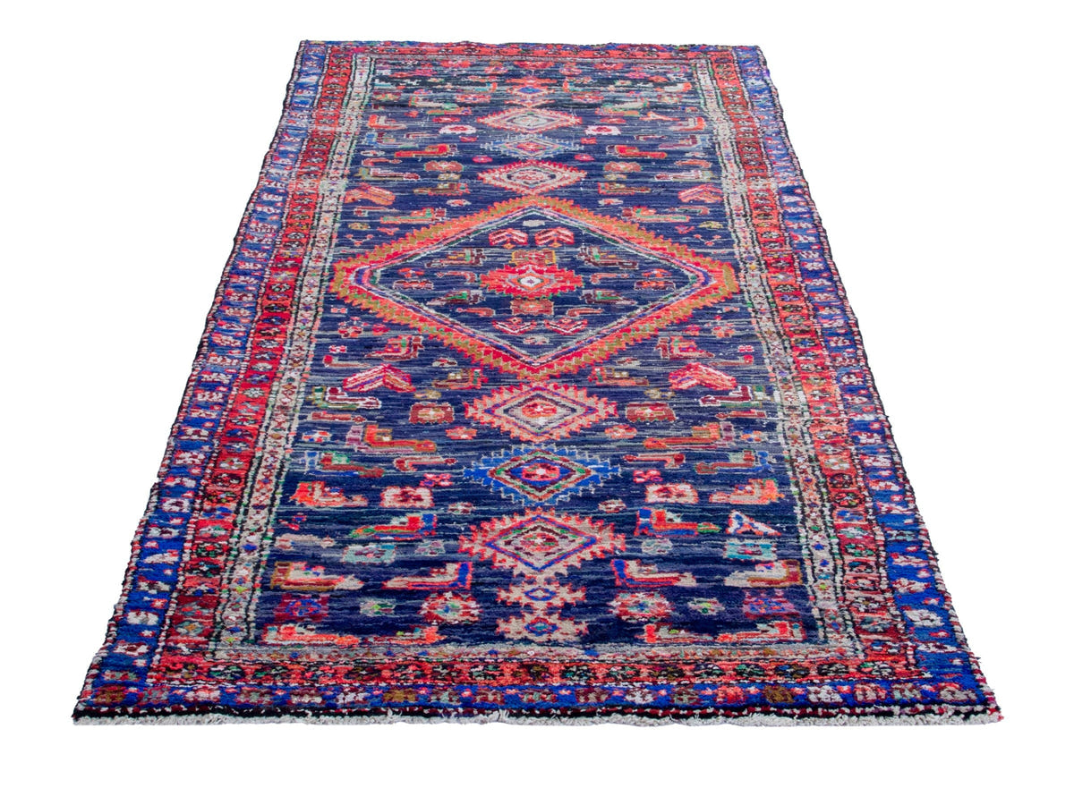 4336, Persian Hamadan Runner Rug