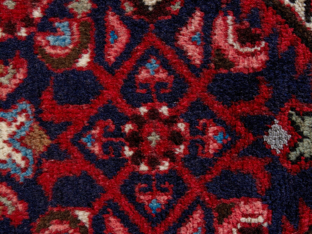 4337, Persian Hamadan Runner Rug