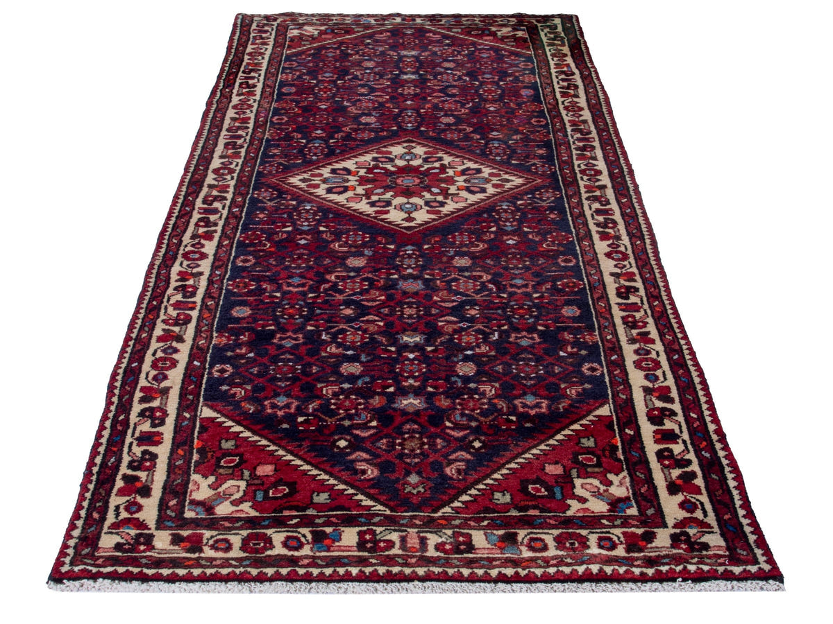 4337, Persian Hamadan Runner Rug