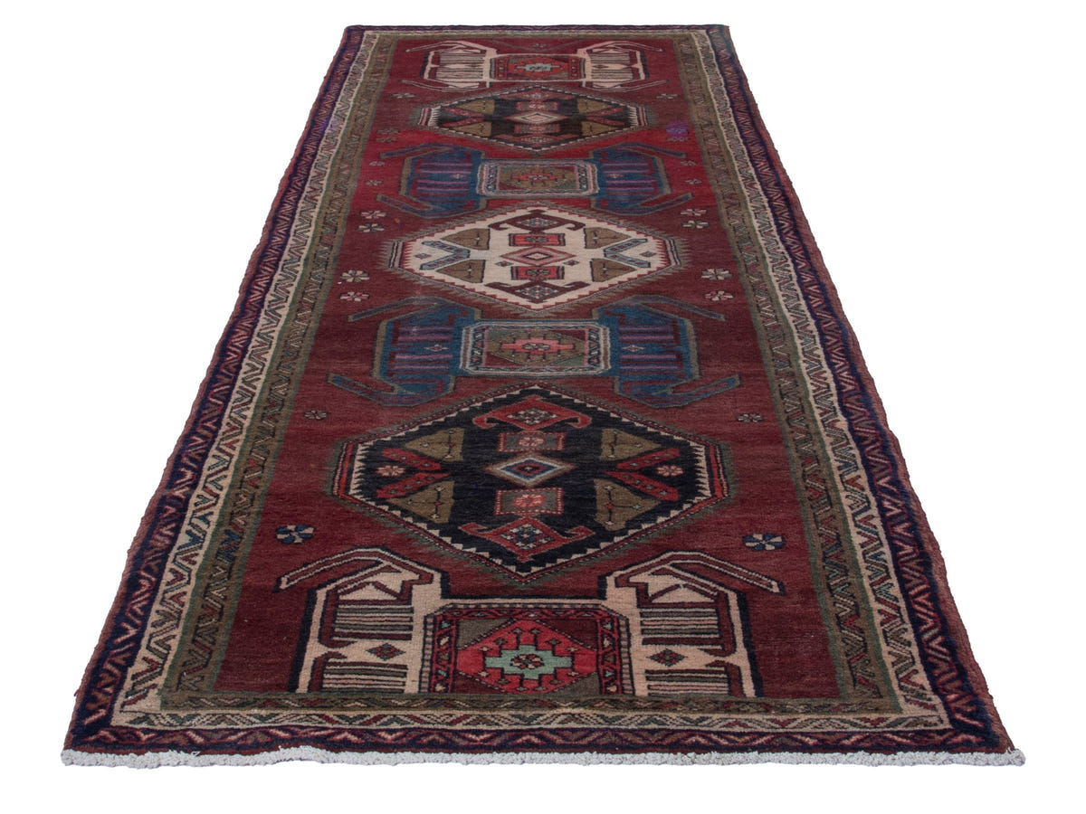 4347, Persian Ardabil Runner Rug