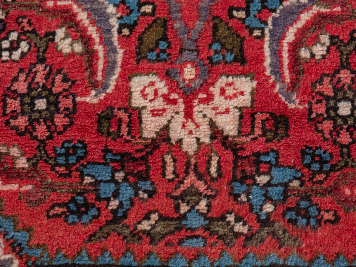 4352, Persian Hamadan Runner Rug
